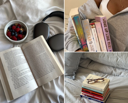 My Bookshelf cover photo collage