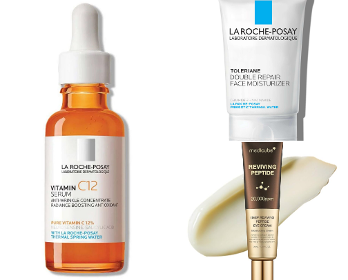 My favorite skin care products! cover photo collage