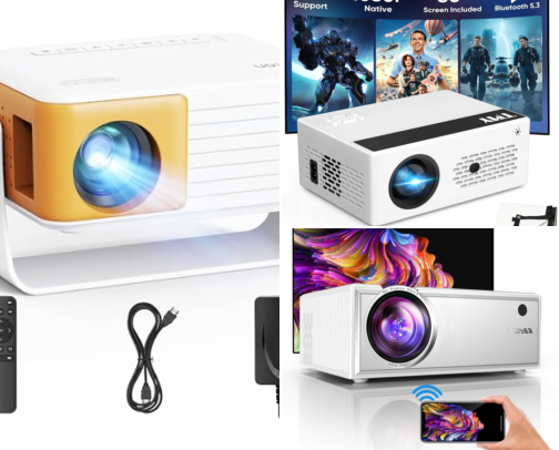 Portable Projectors That Saved Our Backyard Movie Nights From Disaster cover photo collage