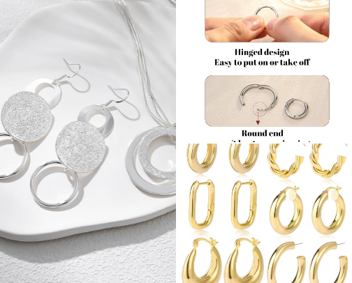 Shiny Little Things! All my favorite jewelry! cover photo collage