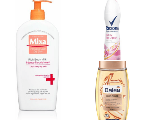 Body care cover photo collage