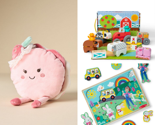 Toddler Girl Christmas Gift Guide cover photo collage