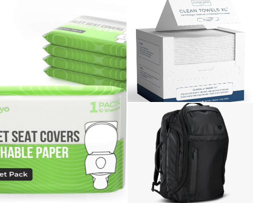 Travel Essentials cover photo collage