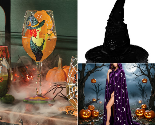 Spooky Season Starts Here 🎃 cover photo collage