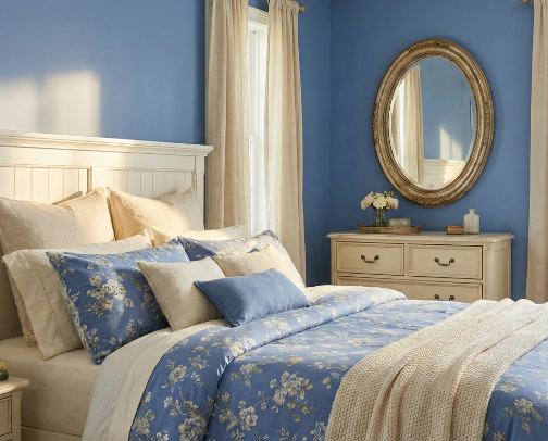 Cozy Cottage Bedroom Retreat cover photo collage
