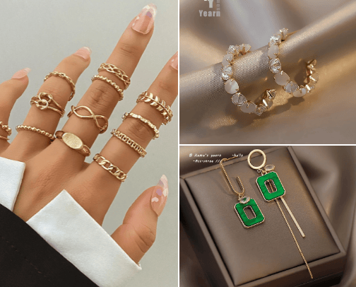 Aliexpress jewerly cover photo collage