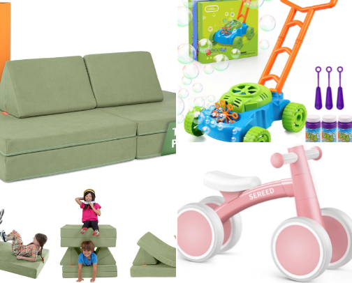 First Birthday Favorites: Gifts They’ll Actually Use cover photo collage