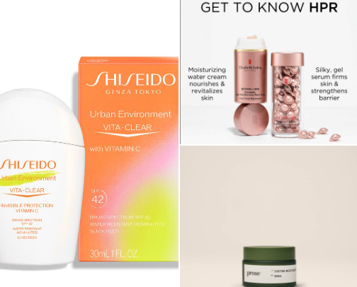 Skincare🌿 cover photo collage