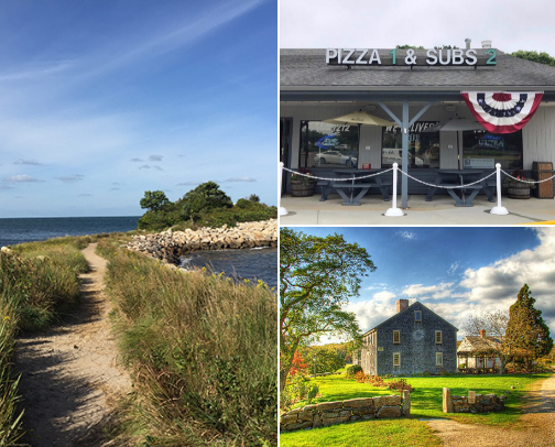 Visitors Guide to Falmouth, Massachusetts cover photo collage
