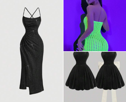 SHEIN dresses for birthday 🎉 cover photo collage