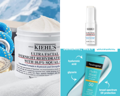 Summer Skin Care Recs ☀️👙🧴 cover photo collage