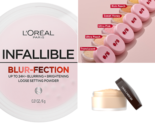 Settings Powders I will never stop buying! cover photo collage