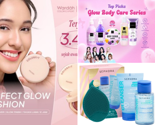My favorite beauty recs cover photo collage