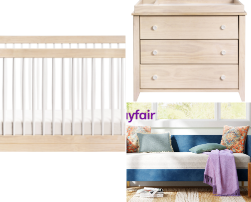 Everything you need for the Nursery of your dreams! cover photo collage