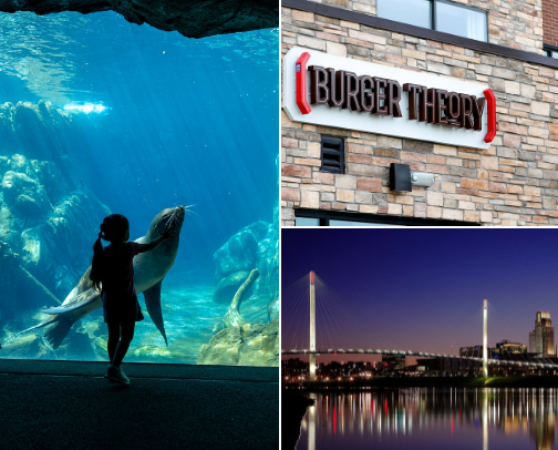 Visiting Omaha cover photo collage
