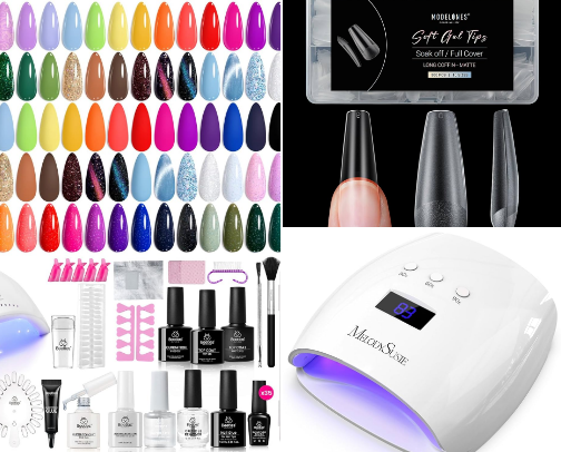 My nails at home recs cover photo collage