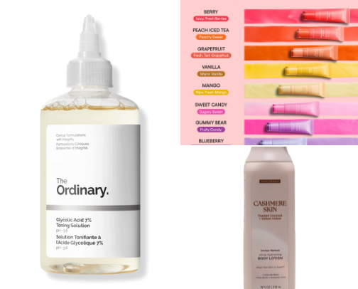My favorite beauty products cover photo collage