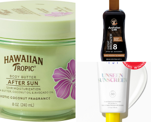 Beach essentials cover photo collage