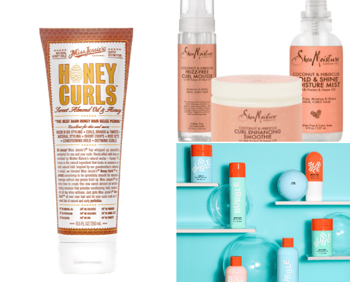 Hair products for curly hair must haves! cover photo collage
