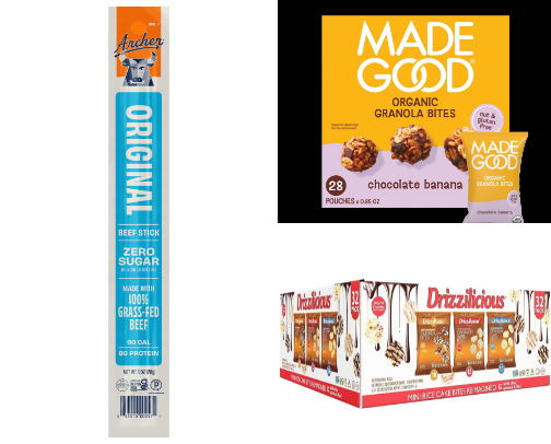 Healthier snack options!!! cover photo collage