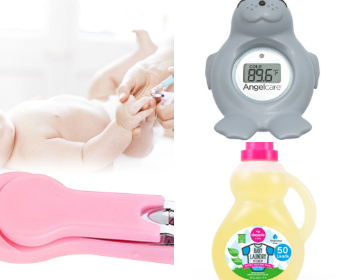 Baby products cover photo collage