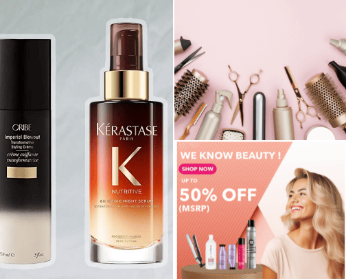 Beauty Plus Salon cover photo collage