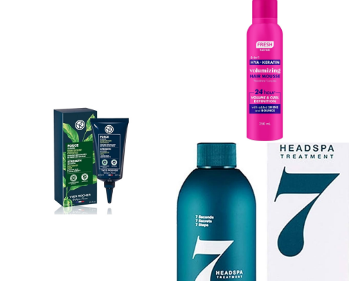 polished hair secrets 🤫 haircare products i SWEAR by! cover photo collage