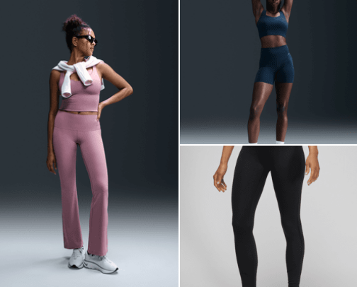 Yoga: Clothes, Shoes & More cover photo collage