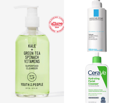 My favorite skincare recs cover photo collage