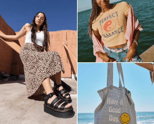 My current fav American Eagle finds cover photo collage