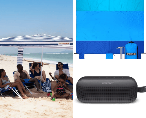 Beach Essentials for Moms cover photo collage