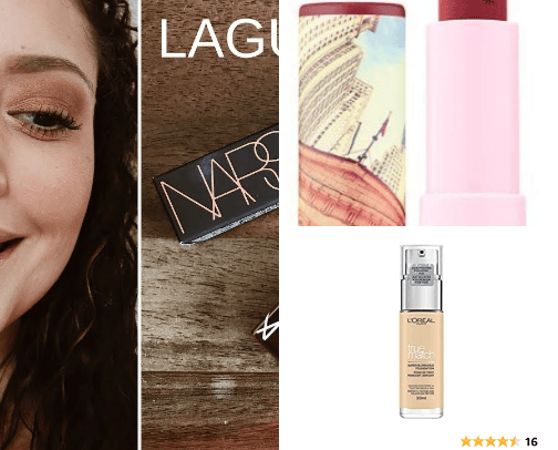 Make up recommendation cover photo collage