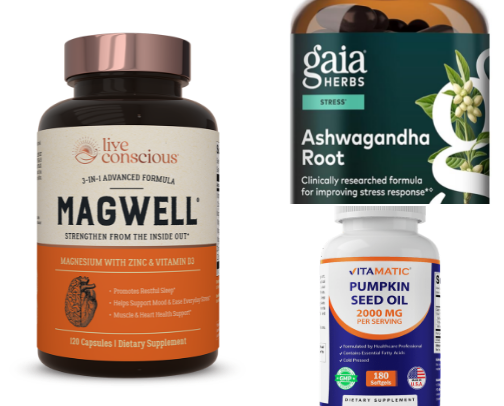 Supplements that keep me feeling good! cover photo collage