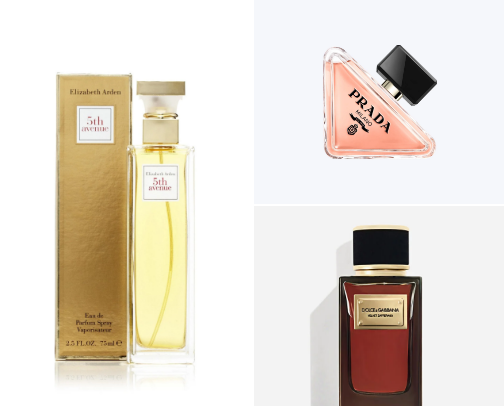 Perfumes 🤤 cover photo collage