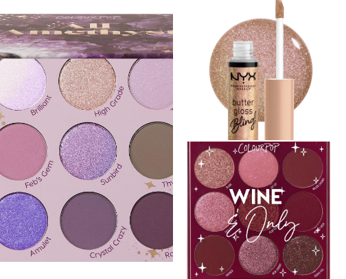 Winter makeup favorites ❄️💄 cover photo collage