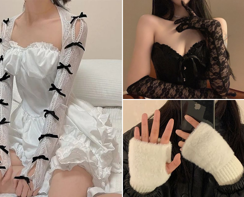 Clothing accesories to make you feel more feminine and divine👄🌷✨💞 cover photo collage