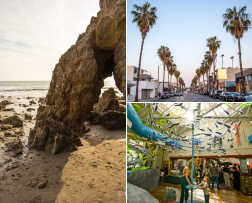 LA lovers escape! cover photo collage