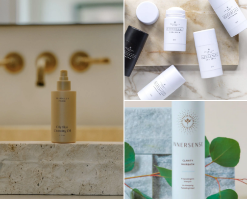 Clean Skincare for Crunchy Gals cover photo collage