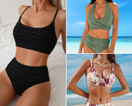 Aesthetic Swimsuits That Look Expensive (But Are Actually Affordable) 🌊👙 cover photo collage