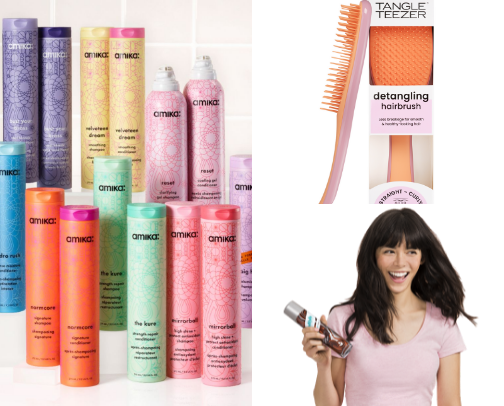 Easy to use hair products cover photo collage