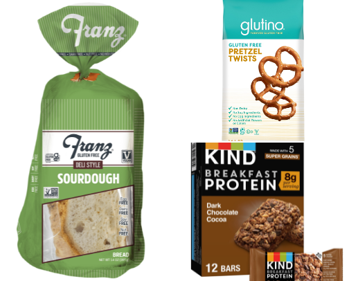 Gluten Free Foods that DON’T Taste Like Cardboard cover photo collage