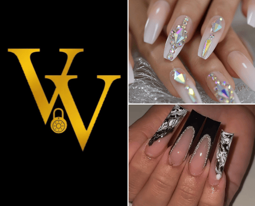 Small nail businesses cover photo collage