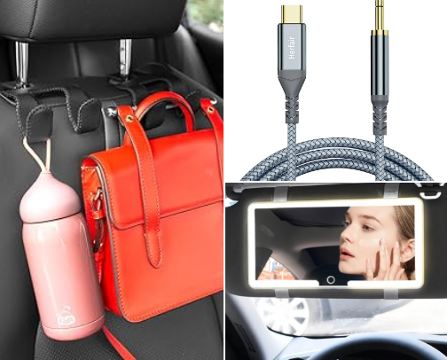 car accessories cover photo collage