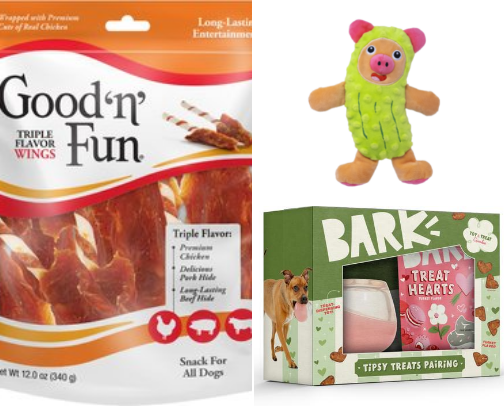 Top Rates Dog Treats & Toys 🐾 cover photo collage