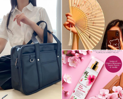Inside My Everyday School & Work Bag🌸💼 cover photo collage