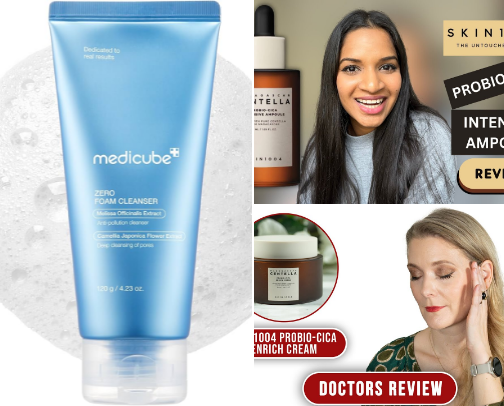 Skincare Essentials cover photo collage