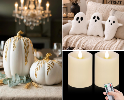 Cute Halloween Decor Finds That Make Your Home Look Expensive 🎃 cover photo collage