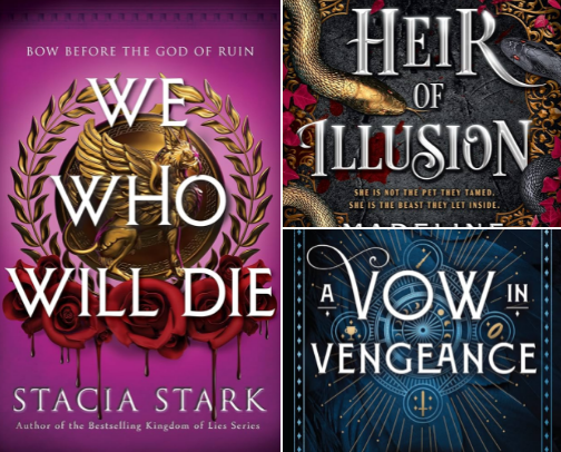 Romantasy Must Reads cover photo collage