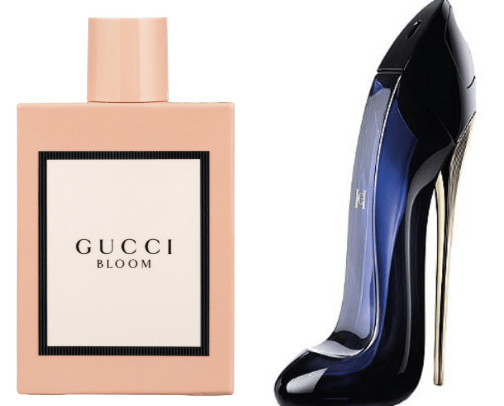best women's perfumes cover photo collage