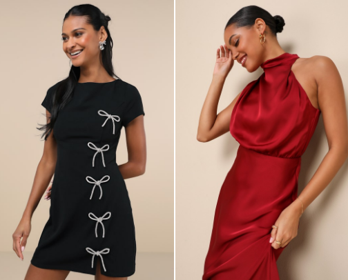 Outfits for The Holidays cover photo collage